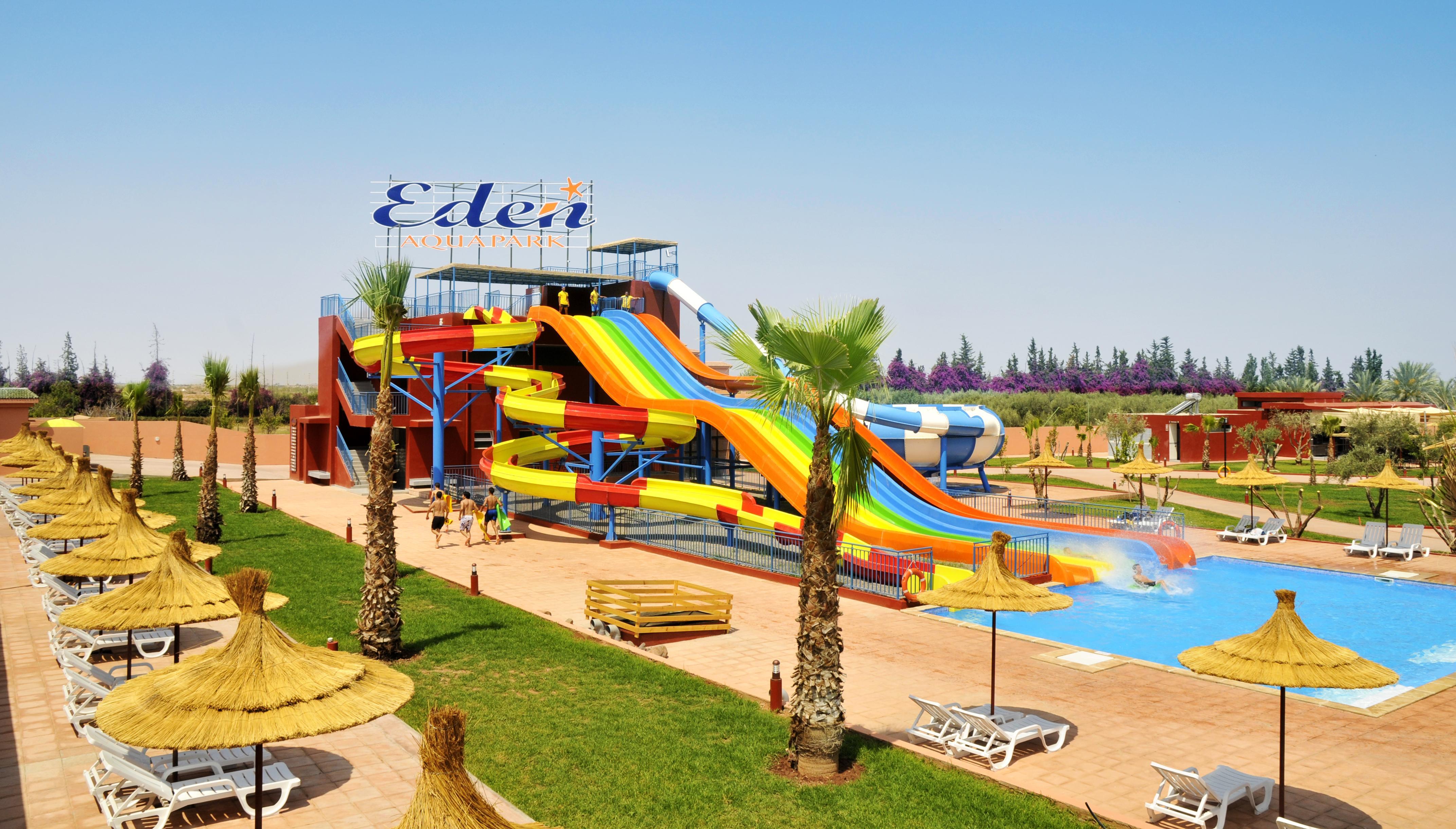 Eden Andalou Aquapark & Spa Hotell Marrakesh Eksteriør bilde